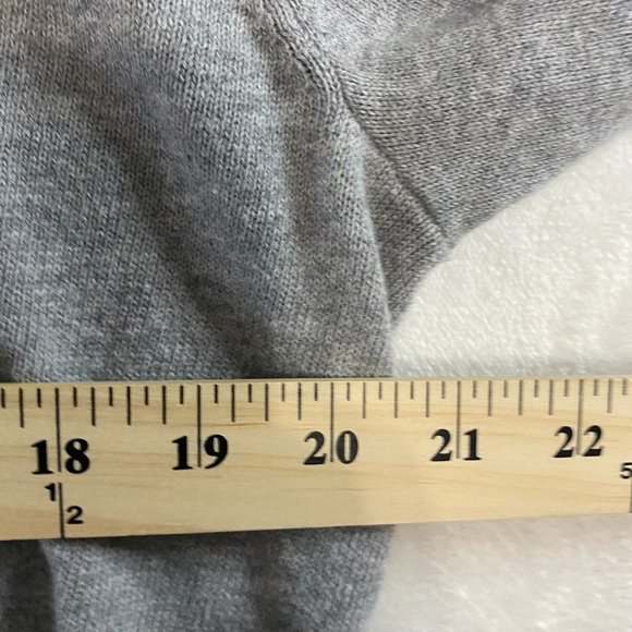 Jos A Bank Sweater Gray Traveler Pima Cotton 1/4 Zip Mock Neck Men’s Small - Picture 6 of 8